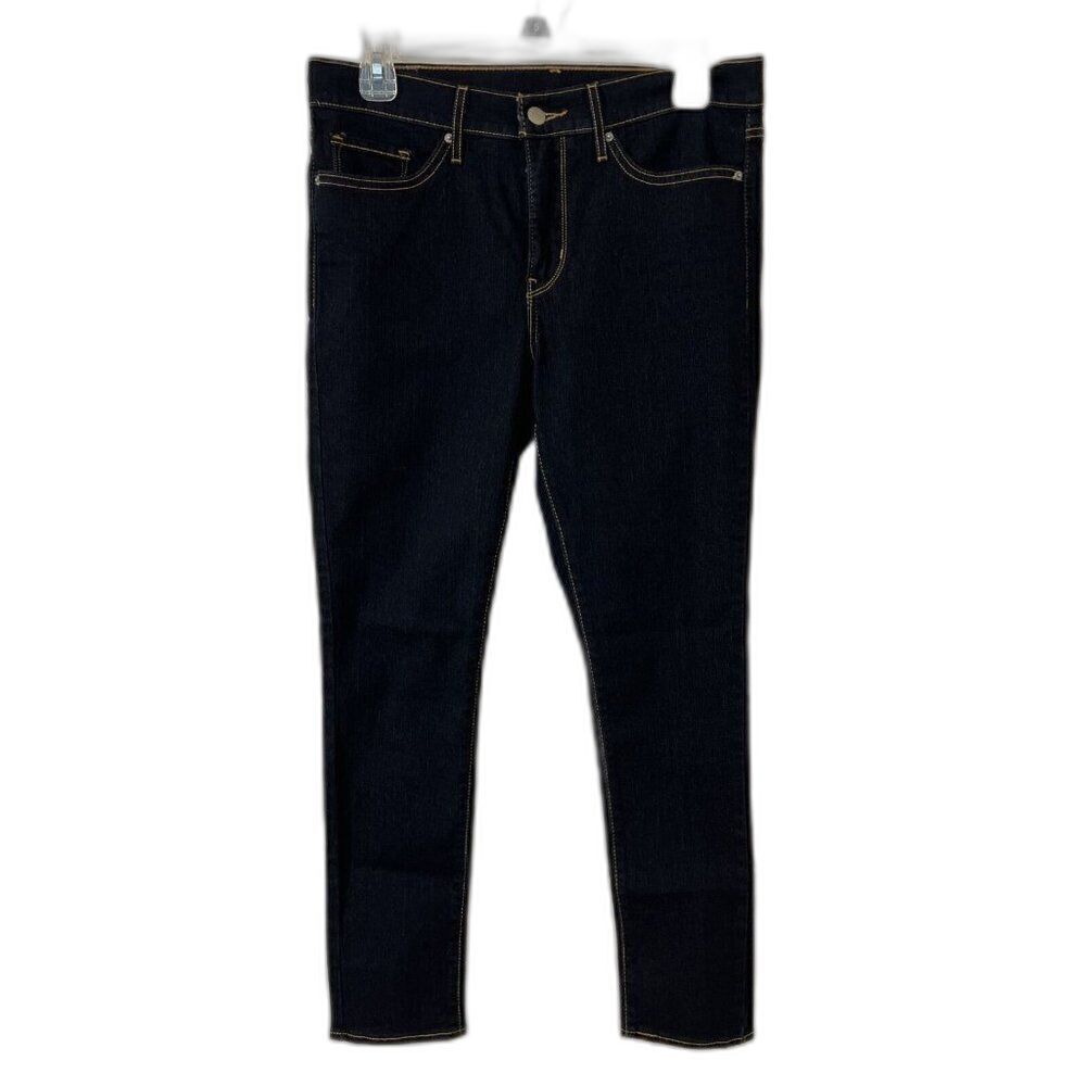 Women’s Levis Skinny Jeans Waterless W29 L 28 dark blue EUC